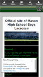 Mobile Screenshot of masonlacrosse.com